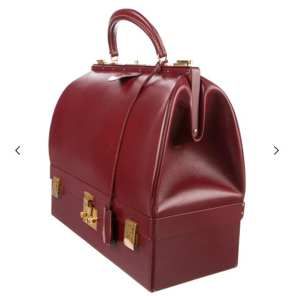 Vintage Hermès Box Sac Mallet Vanity Trunk - Picture 3 of 5